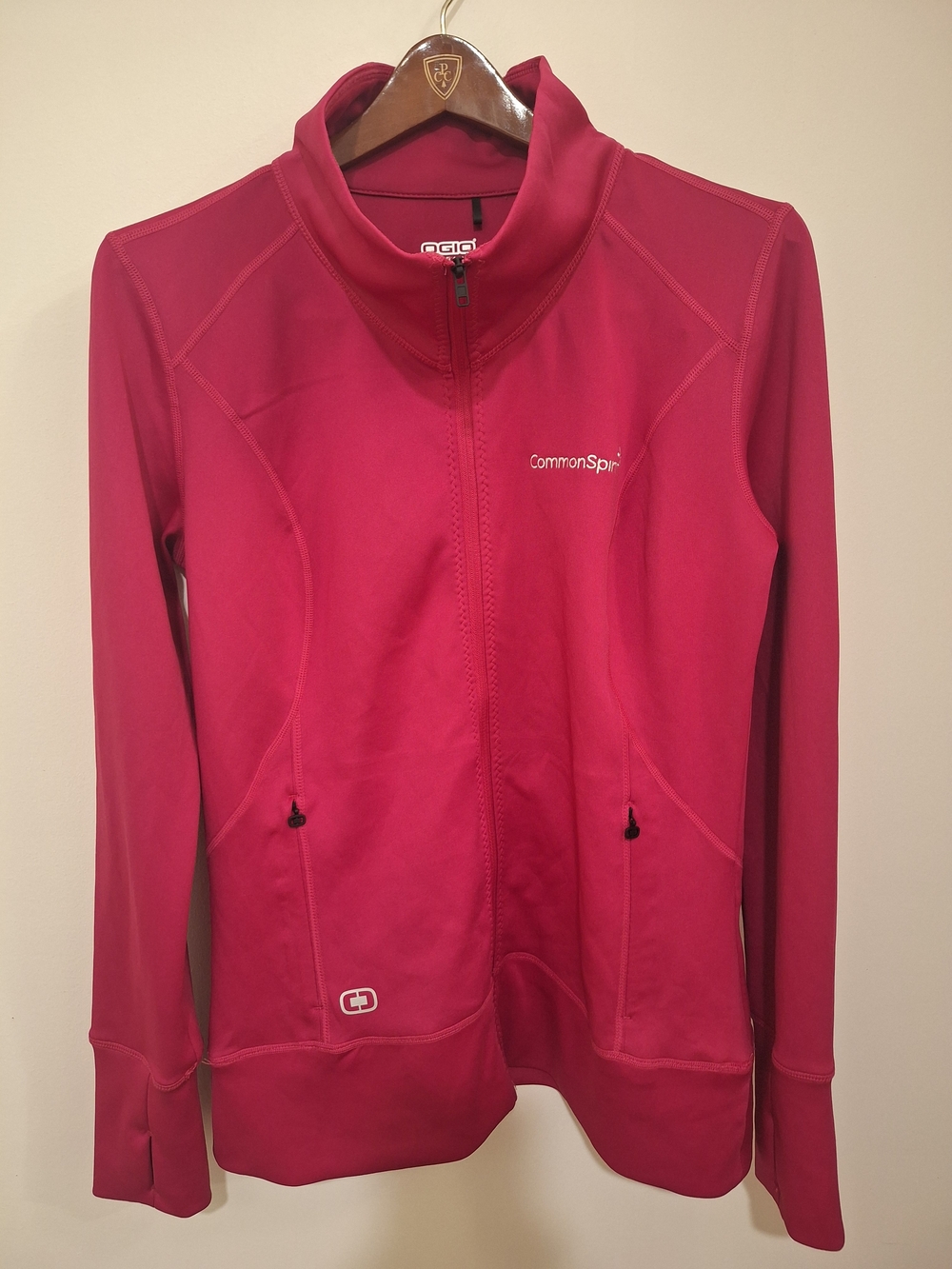 Women's Pink Full-Zip Jacket